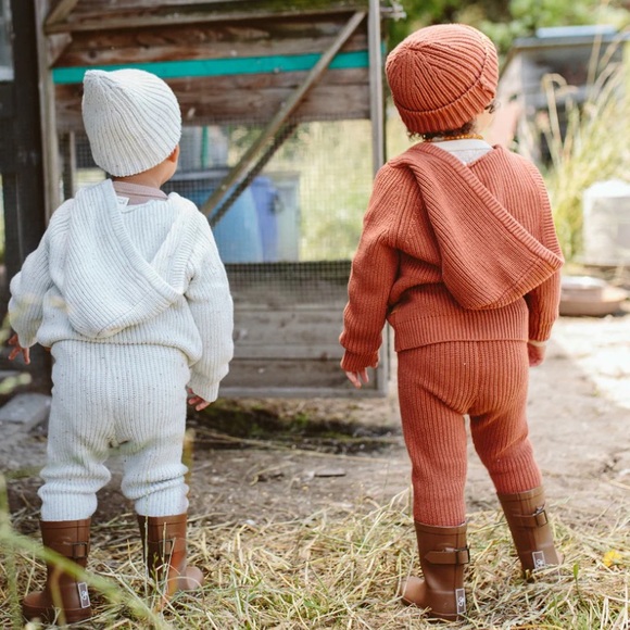 NEW Goumi Baby Hoodie Sweater 6-12 Months - Picture 9 of 10